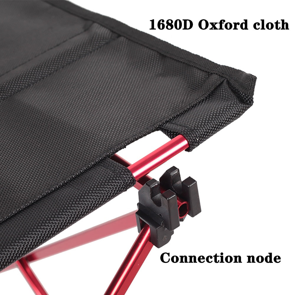 Portable Foldable Camping Outdoor Furniture Picnic Aluminum Alloy Ultra Light table
