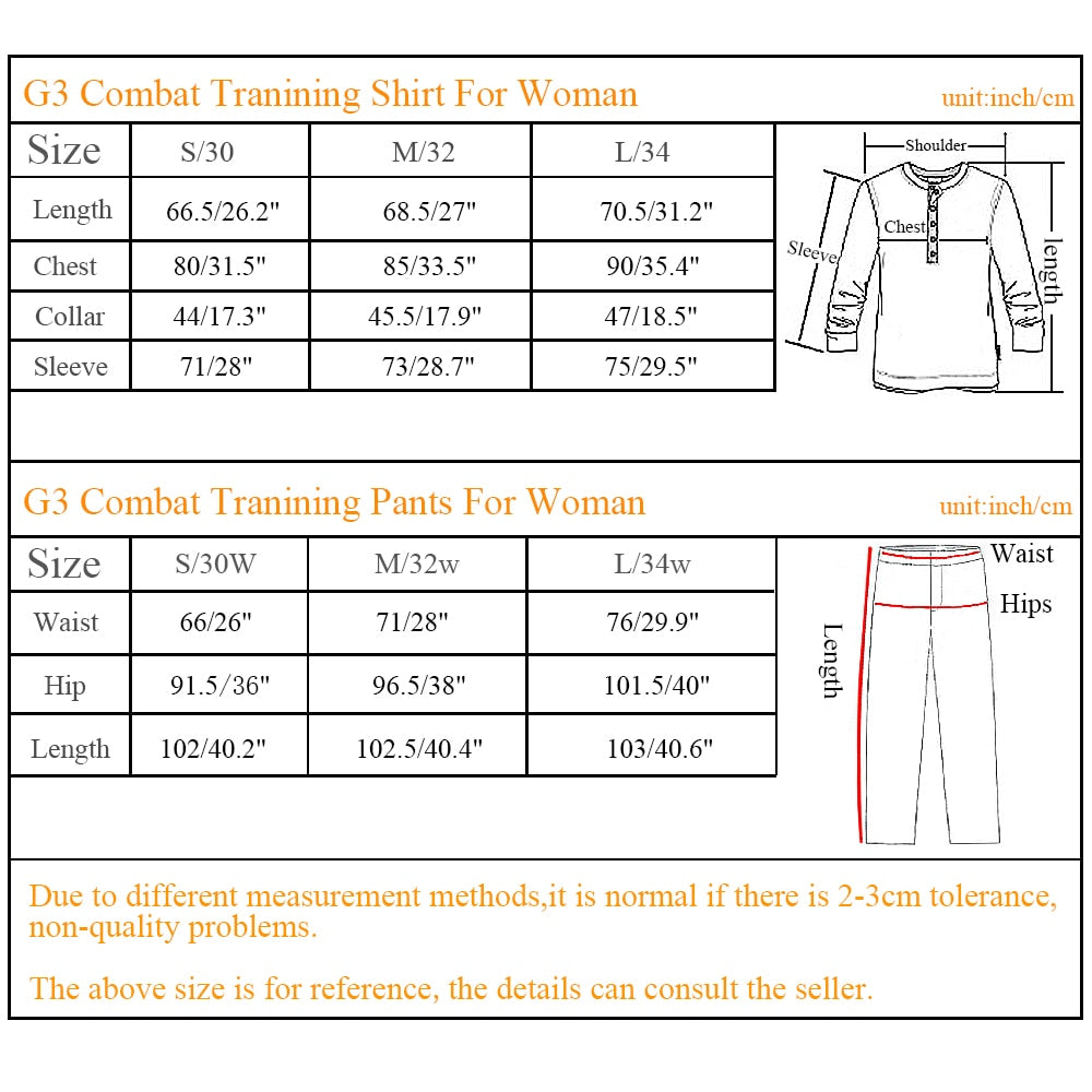 Emerson G3 Style Combat Suit for Woman; Hunting Clothes, Camouflage Emersongear Tactical Pants Combat Uniform EM6966