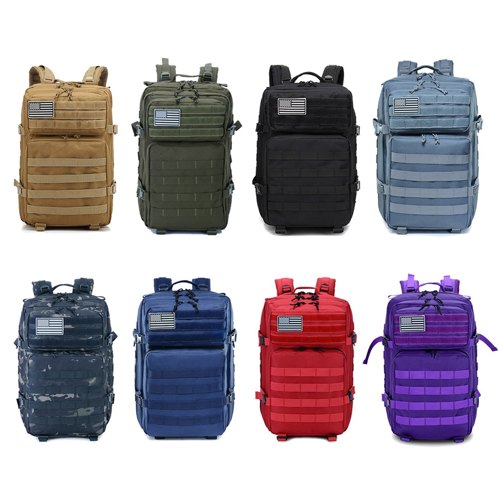 50L Man/Women Hiking Trekking Bag Military Tactical