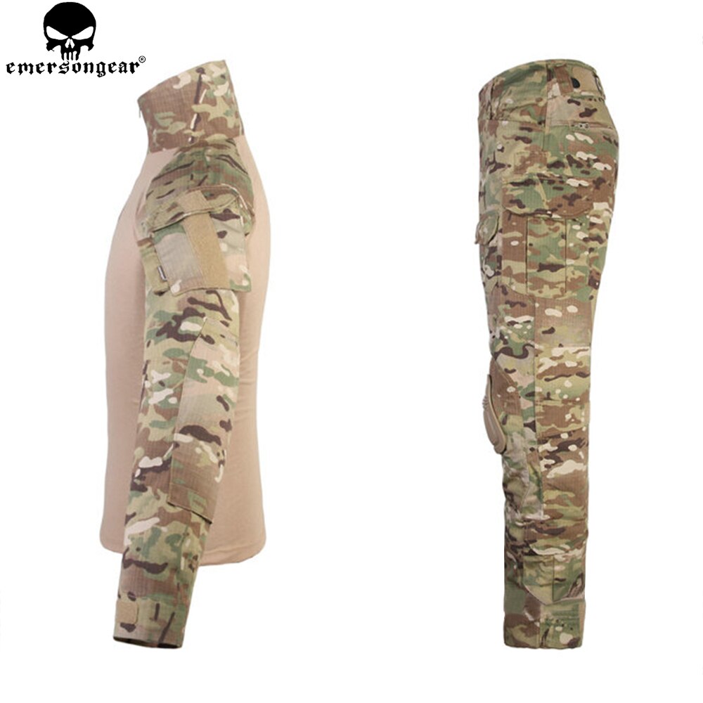 Emerson G3 Style Combat Suit for Woman; Hunting Clothes, Camouflage Emersongear Tactical Pants Combat Uniform EM6966