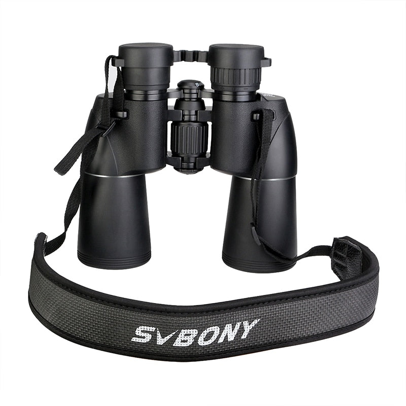 SVBONY SV206 10x50 Binoculars Powerful Professional Telescope Bak4 Prism camping equipment Military for Outdoor Hunting Survival