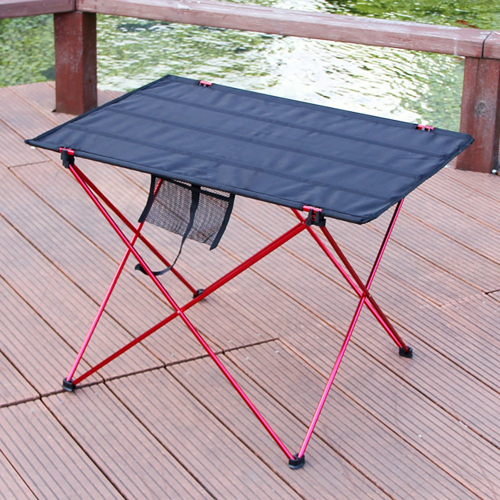 Portable Foldable Camping Outdoor Furniture  Picnic  Aluminum Alloy Ultra Light  table